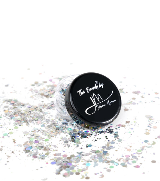 Purpurina Plateada/Glitter powder  flames