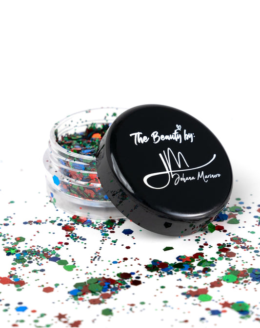 Purpurina Colores/ Glitter powder flames